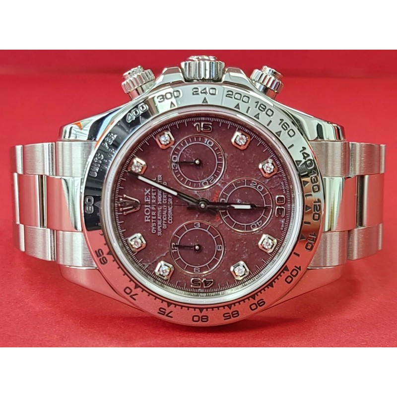 Rolex Daytona Grossular Rubellite Diamond Dial 116509