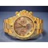 Rolex Men 40mm Daytona 116528 18k Gold Tahitian Mother of Pearl